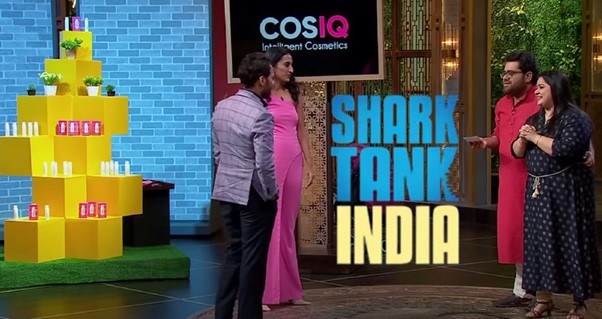 CosIQ in Shark Tank India