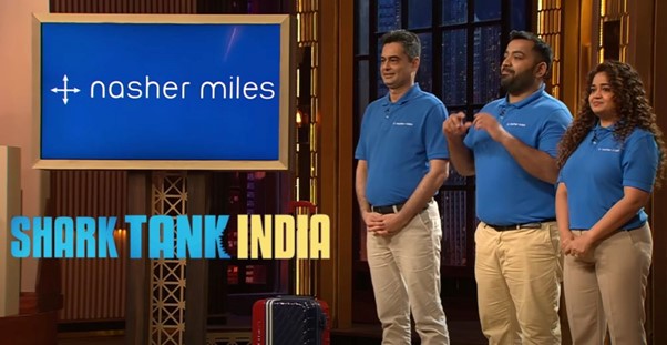 Nasher Miles on Shark Tank India