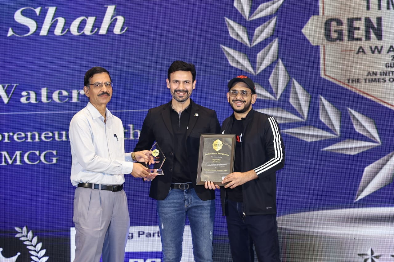 Nayan Shah of Clear Water Wins GenNext Awards