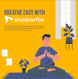 Shadowfax Post on Yoga Day 2024