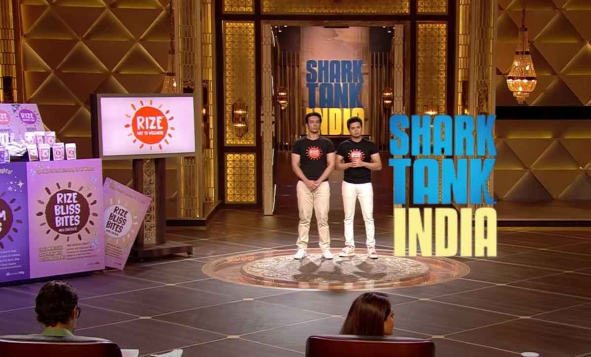 Rize on Shark Tank India
