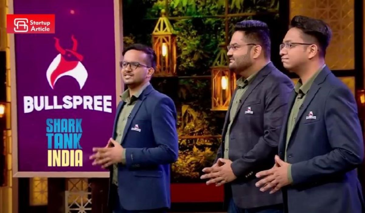 Bullspree on Shark Tank India