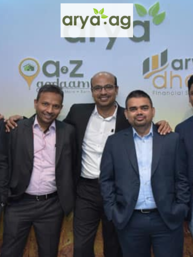 Arya.ag, an agritech startup