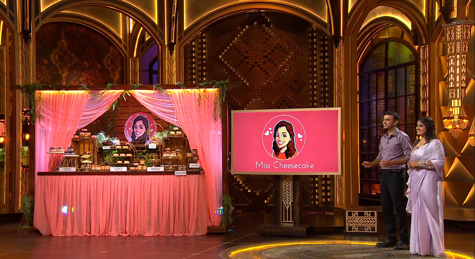 Miss Cheesecake on Shark Tank India