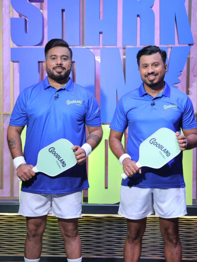 Goodland Pickleball on Shark Tank India Seaso