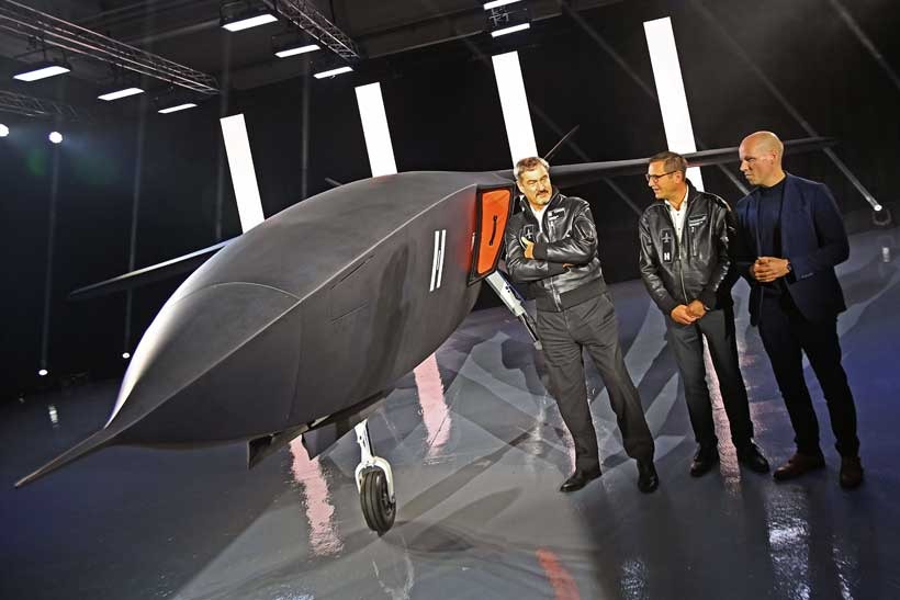 Germany’s Defence Startup Helsing Introduces ‘Europa,’ an Autonomous Combat Drone