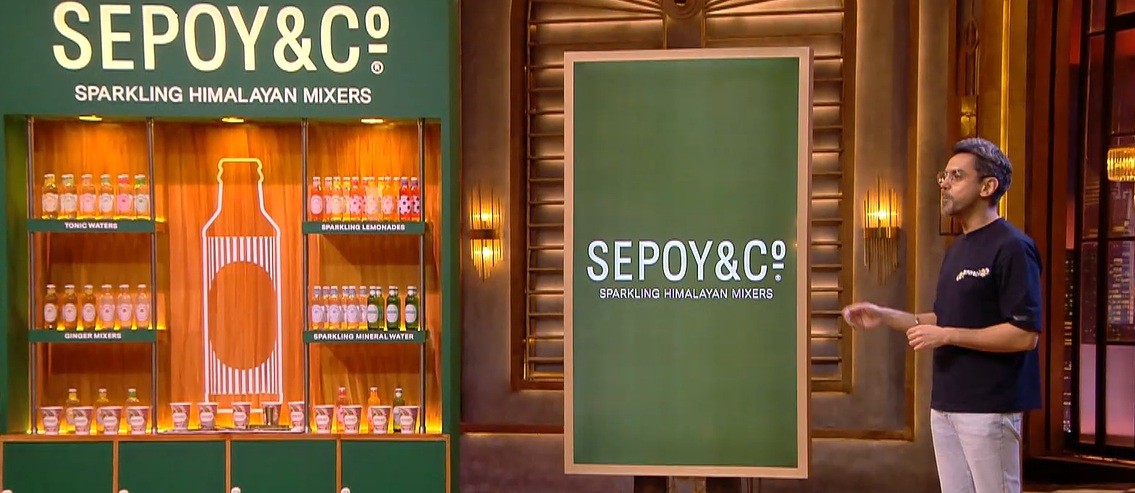 Sepoy And Co Sparkling Himalayan Mixers on Shark Tank India Season 5