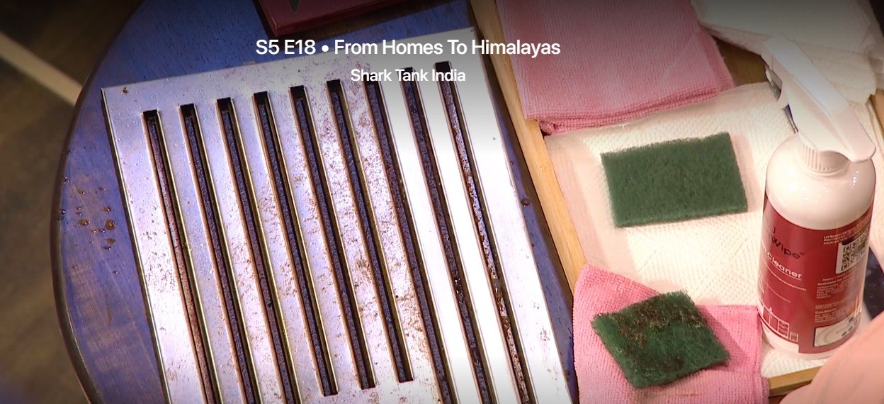 UrbanWipe’s ‘little red book’ – Shark Tank India pitch