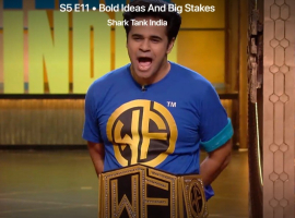 Wrestlefanent- India's first wrestling fan platform on Shark Tank India Season 5