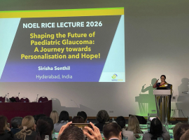 Dr Sirisha Senthil of L V Prasad Eye Institute is third Indian to deliver Noel Rice Lecture.