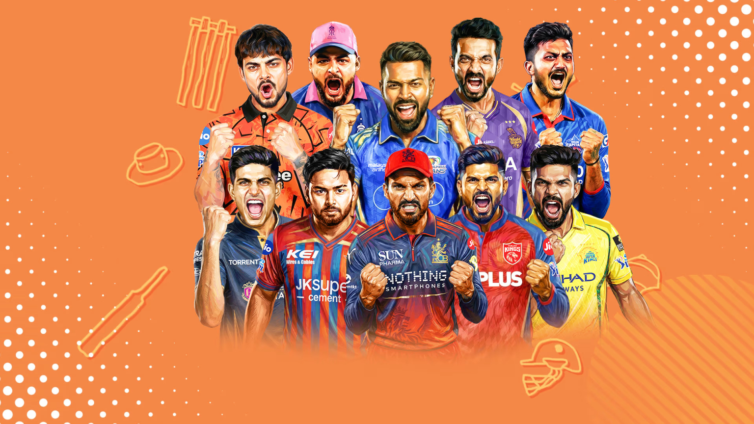 Full List of IPL 2026 Teams Brand Sponsors - CSK, MI, RCB, Others