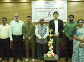 Grand Success of Seminar on “Income Tax Act, 2025” in Hyderabad - ICMAI