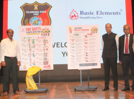 Over 500 School Leaders Join Statewide Fire Safety Awareness Initiative to Build Safer Schools Across Telangana.
