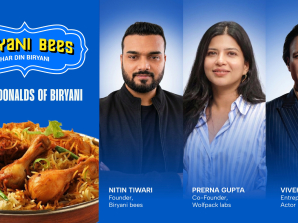 Biryani Bees Raises USD 1 Million from Vivek Oberoi Family Office