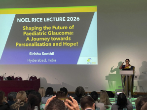 Dr Sirisha Senthil of L V Prasad Eye Institute is third Indian to deliver Noel Rice Lecture