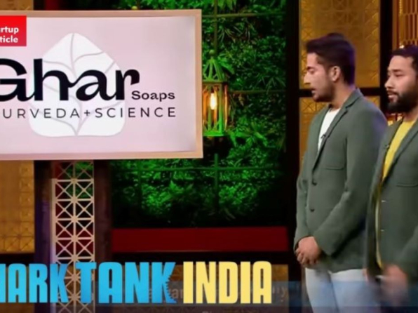 Ghar Soaps:  ₹ 60 Lakhs for 4% Equity Win on Shark Tank India