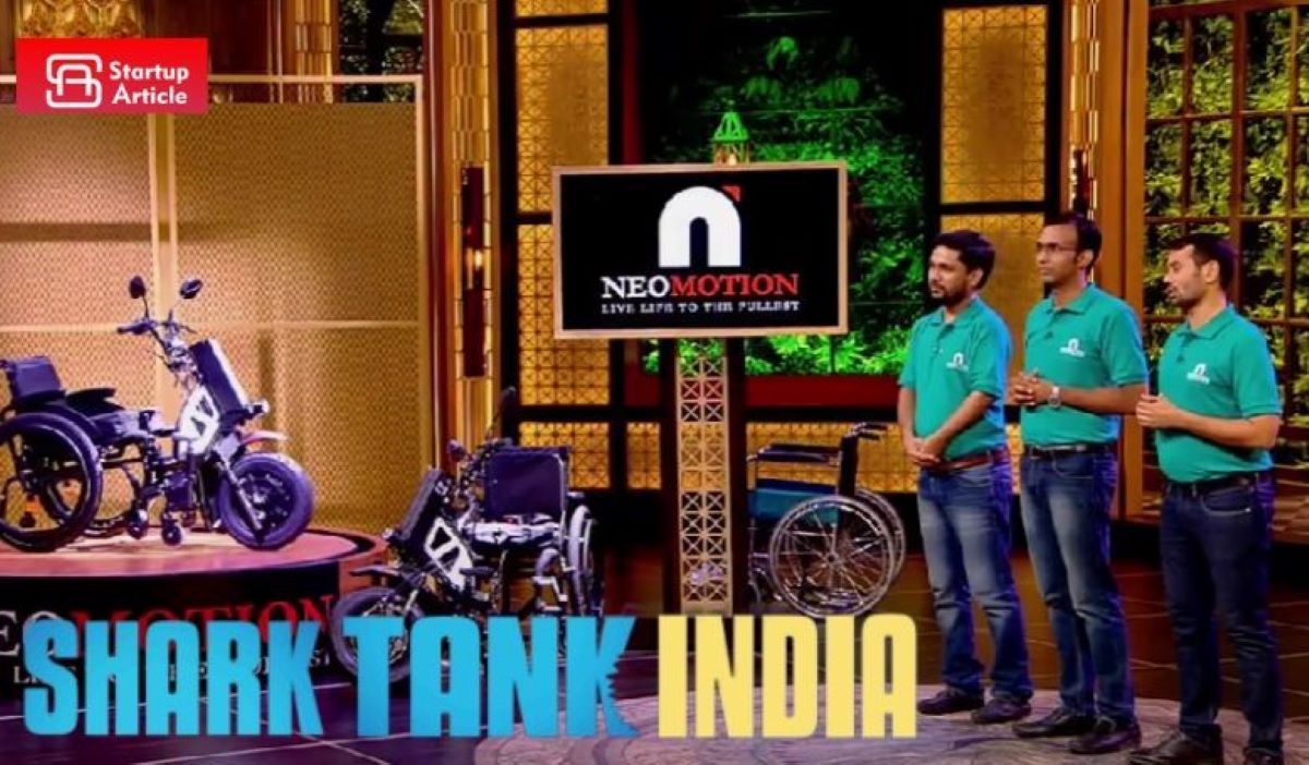 Neomotion ₹1 Crores for 1% Equity +royalty of 5% Win on Shark Tank India