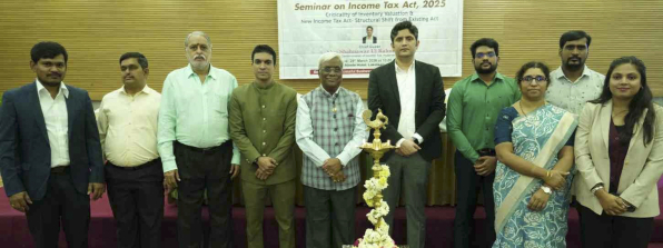 Grand Success of Seminar on “Income Tax Act, 2025” in Hyderabad – ICMAI